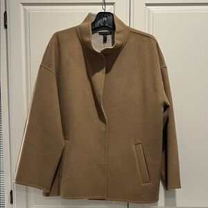 Eileen Fisher Camel Cape Jacket